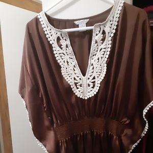 Womens chocolate shirt